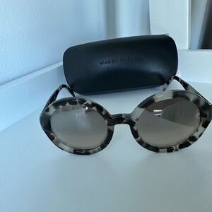 Warby Parker Brown Oversized Sunglasses